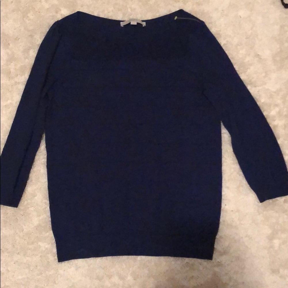 LOFT pullover blue sweater